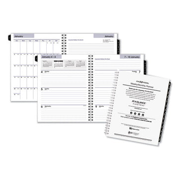 AT-A-GLANCE® Dayminder Executive Weekly-monthly Refill, 8.75 X 7, White Sheets, 12-month (jan To Dec): 2022 freeshipping - TVN Wholesale